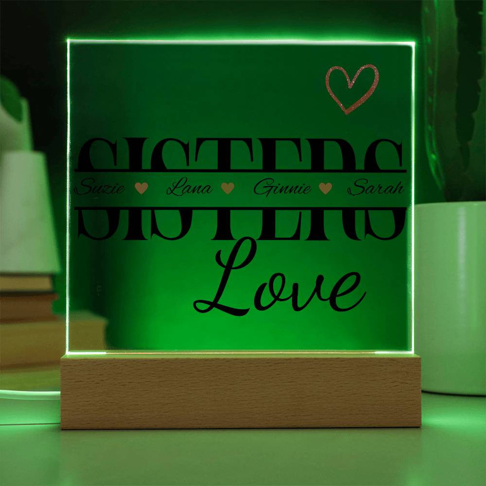Personalized Sister Gift from Sister Plaque