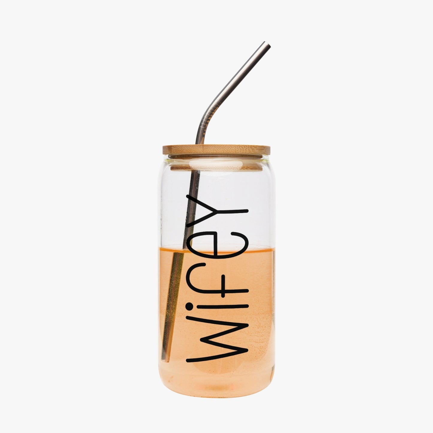 Wifey Tumbler with Bamboo Lid