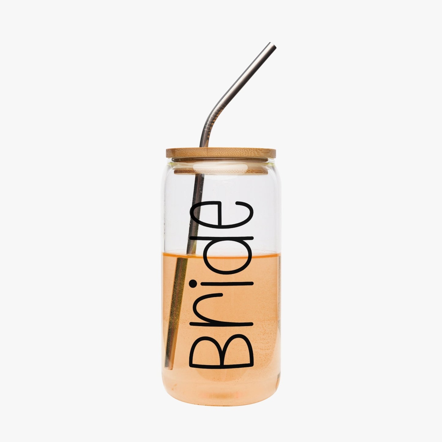 Bride Wedding Tumbler with Bamboo Lid