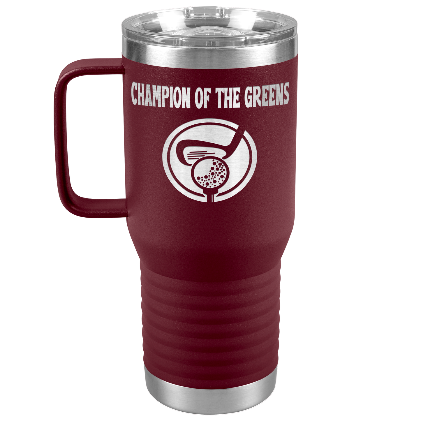 Champion of the Greens Tumbler Golf Lover Gift