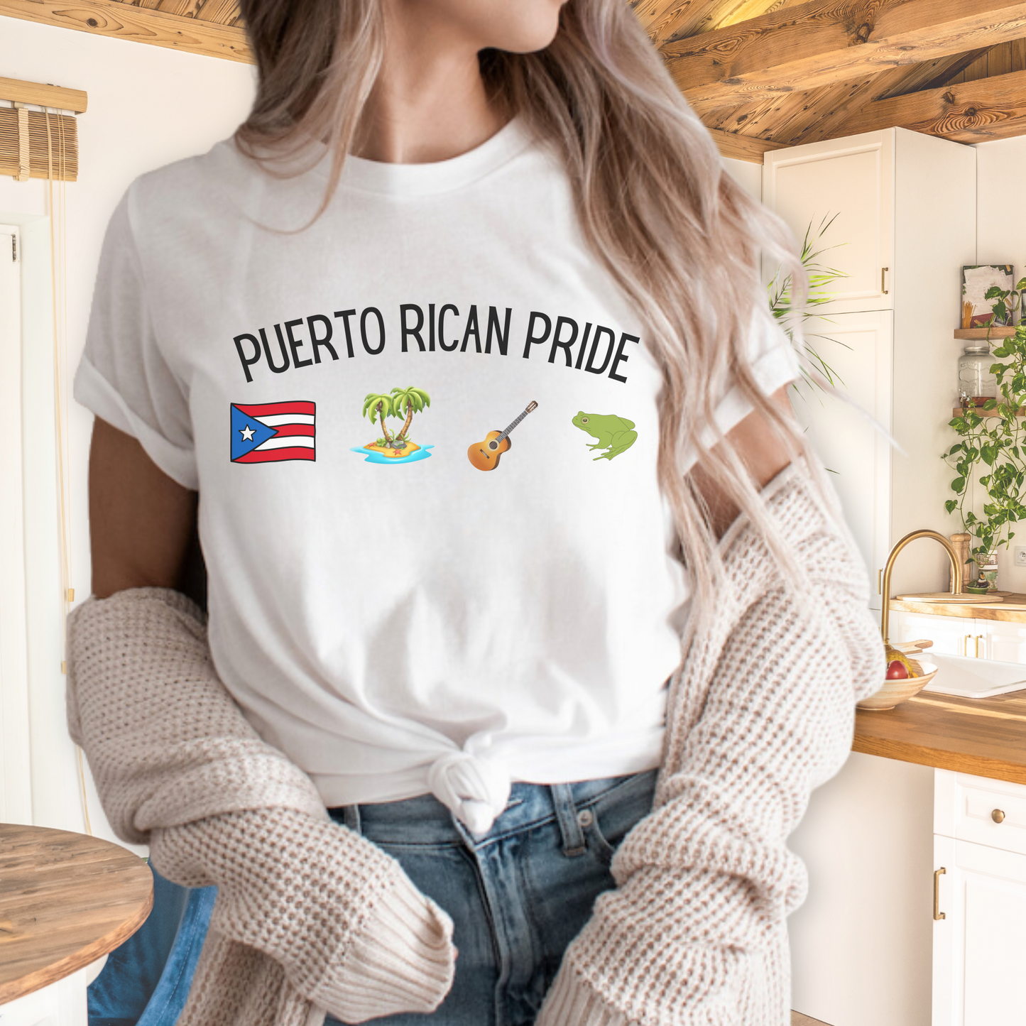 Puerto Rican Pride Unisex Crewneck Shirt
