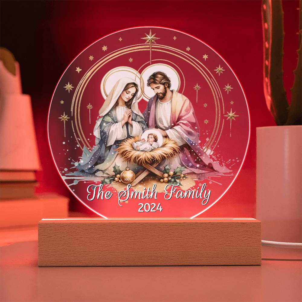 Christian Nativity Scene