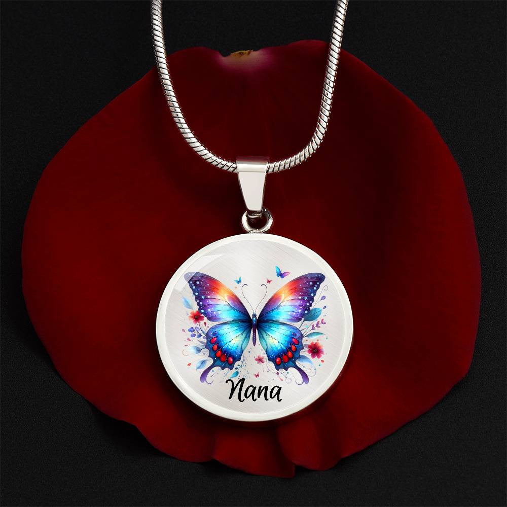 Abuela Butterfly Necklace