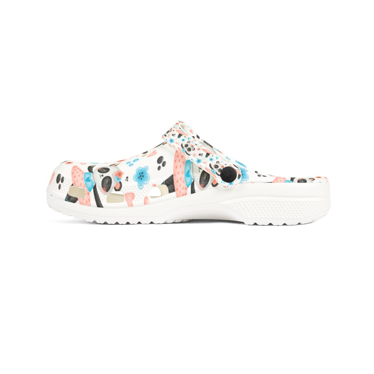 Ballerina Panda Garden Shoes for Adults & Kids – Lightweight EVA Slip-On Cute Dance Animal Sandals Water-Resistant Nurse Comfort & Walking