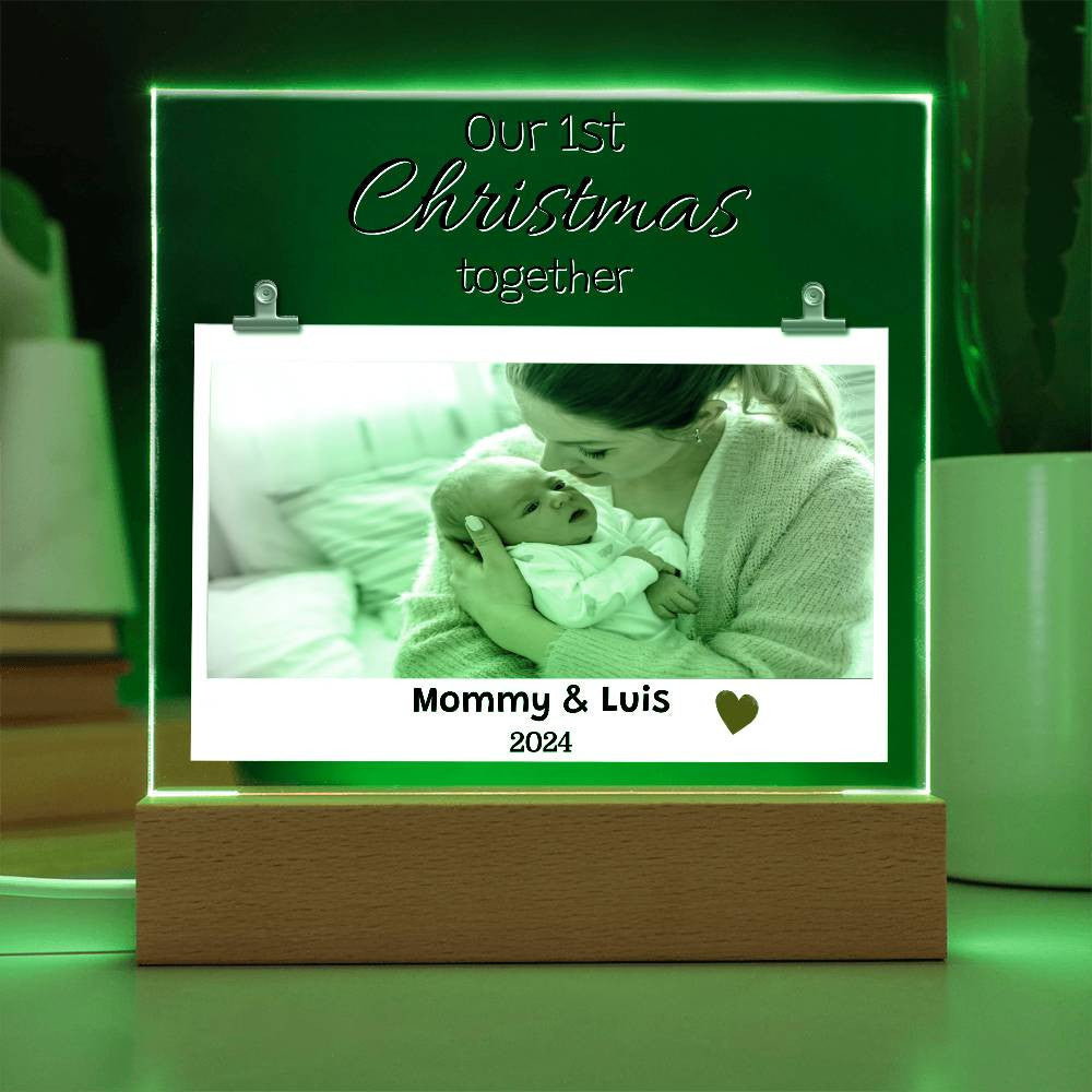 Personalized 1st Christmas New Mom Gift