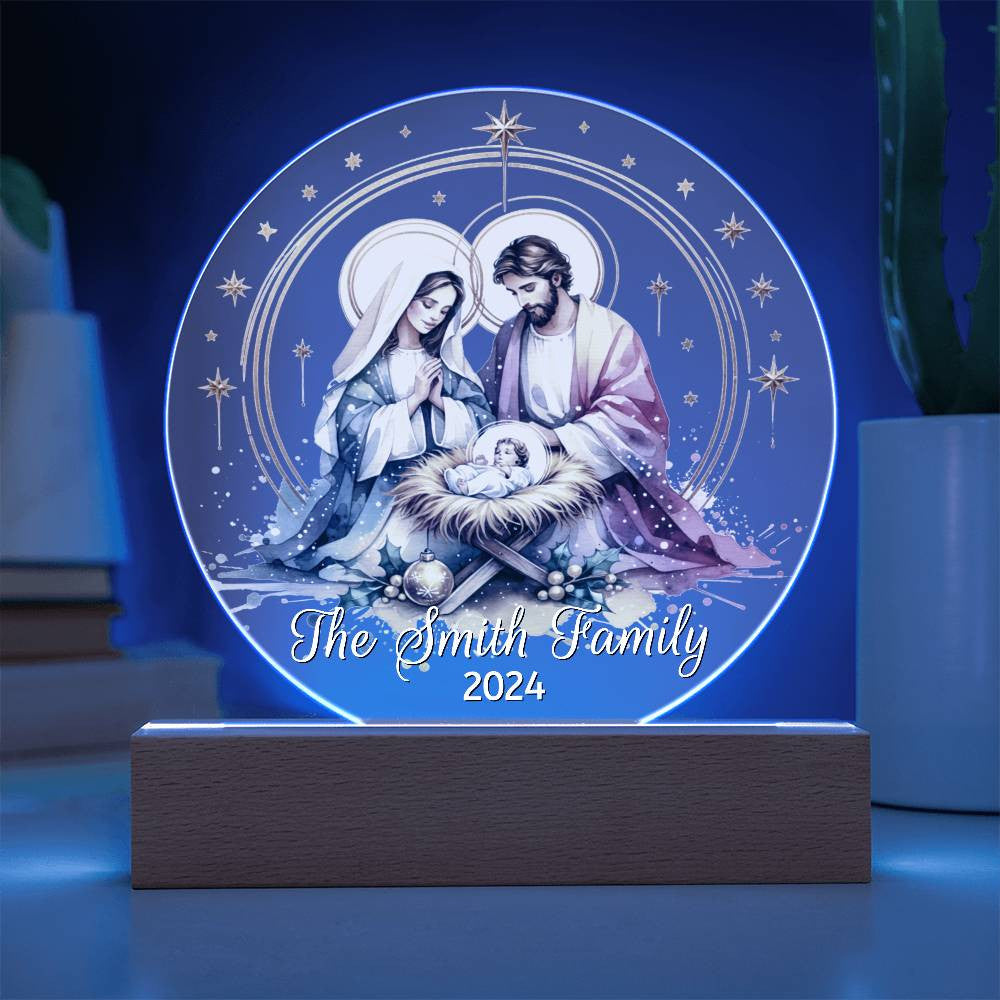 Christian Nativity Scene