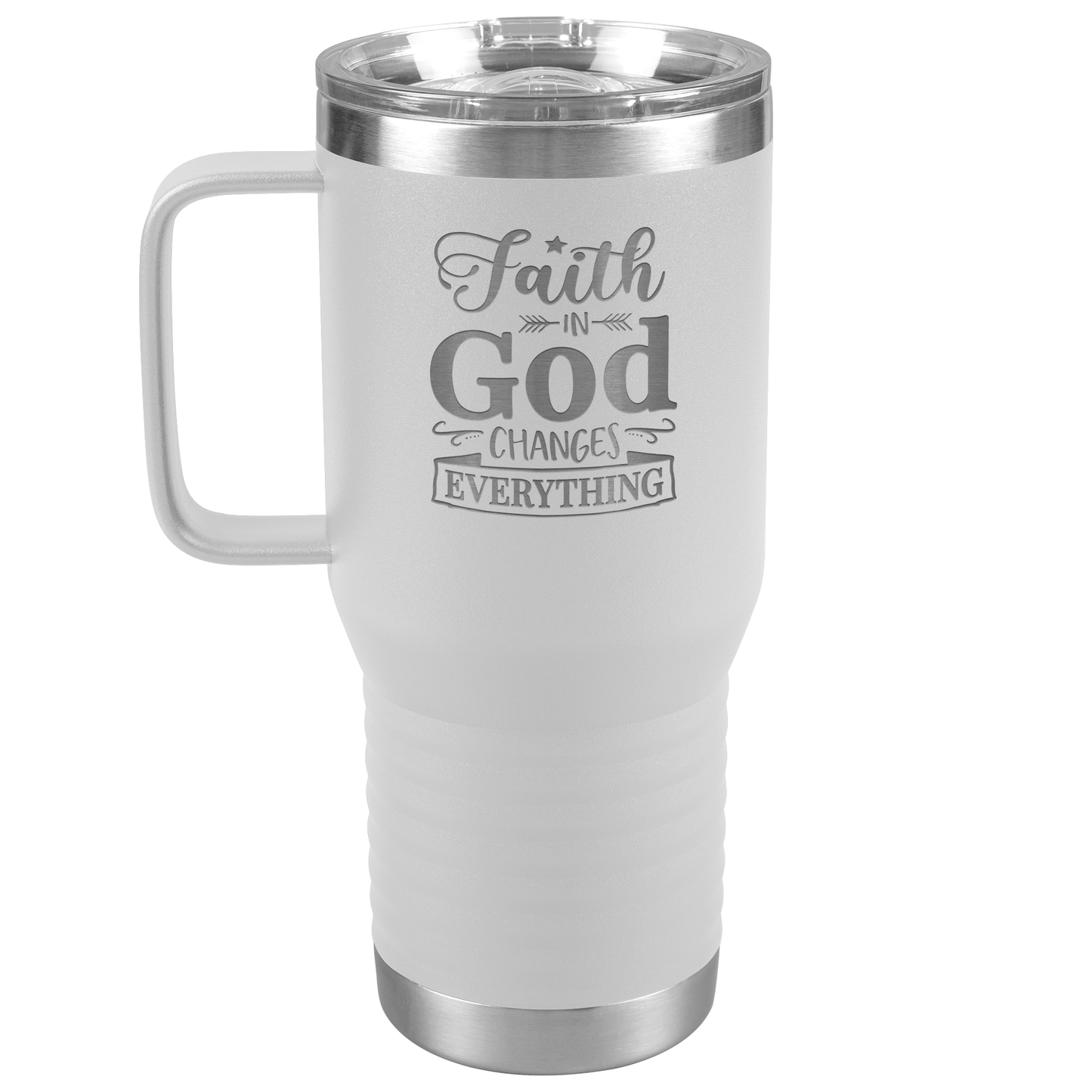 Hot Pink Christian Tumbler