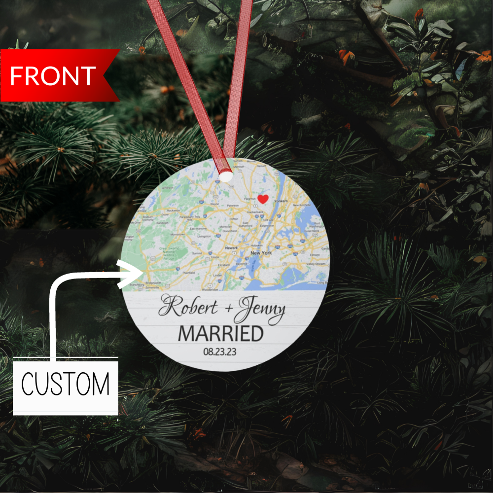 First Christmas Married Ornament