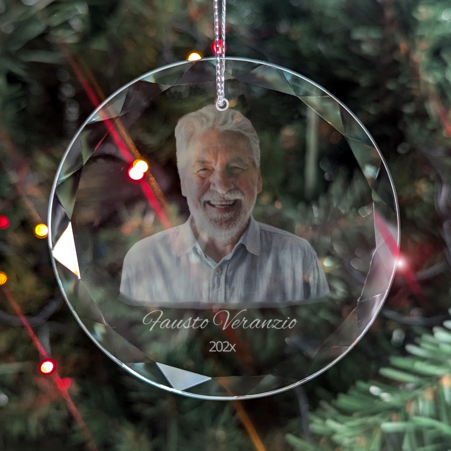 Personalized Christmas Tree Decoration