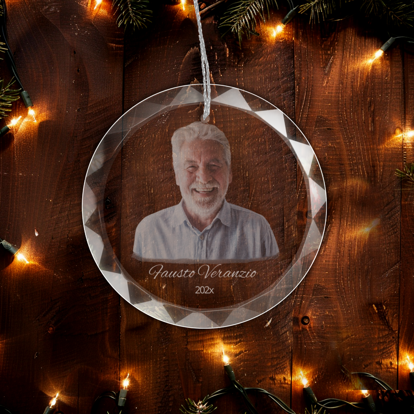 Personalized Christmas Tree Decoration