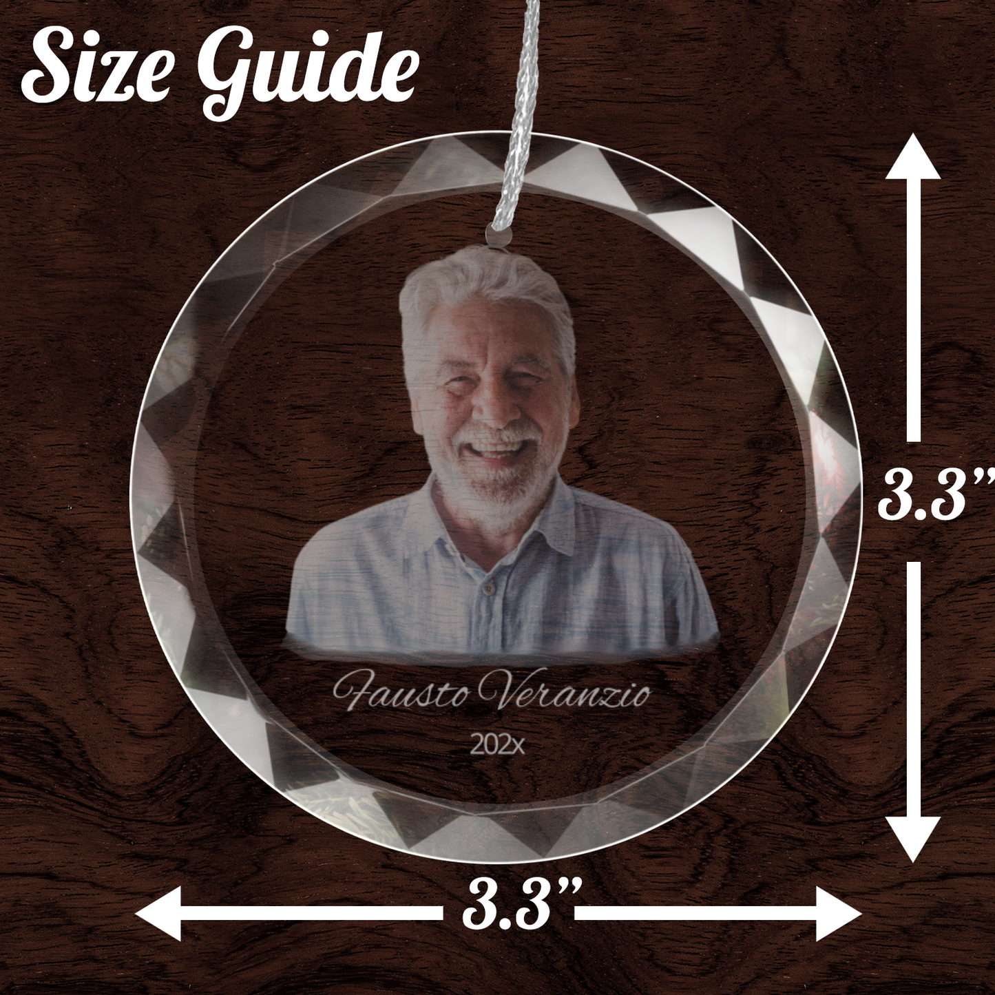 Personalized Christmas Tree Decoration