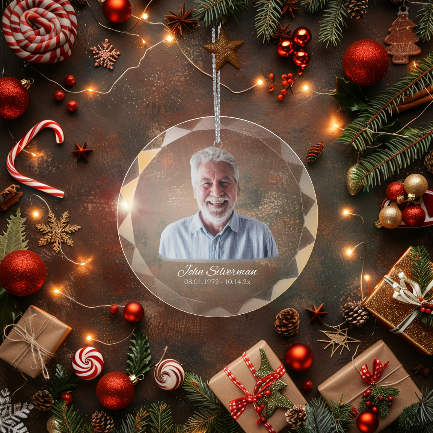 Personalized Christmas Tree Decoration