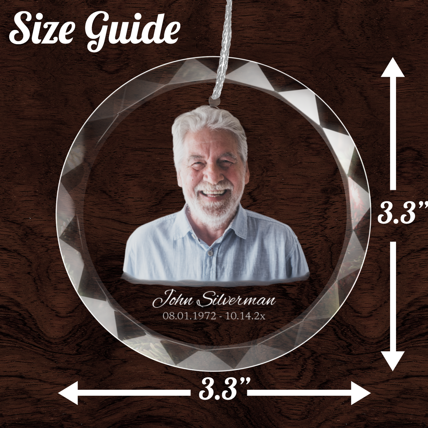 Personalized Christmas Tree Decoration