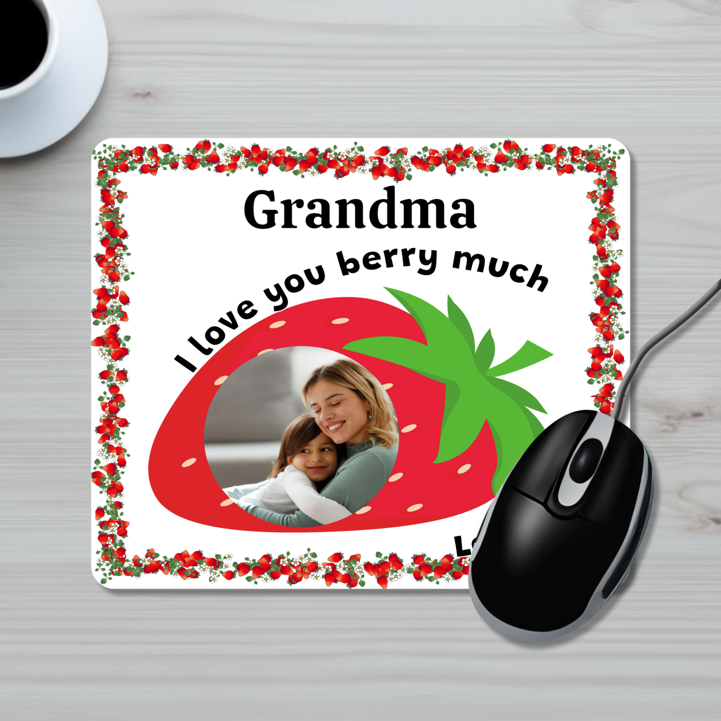 Custom Mom Grandma Photo Frame