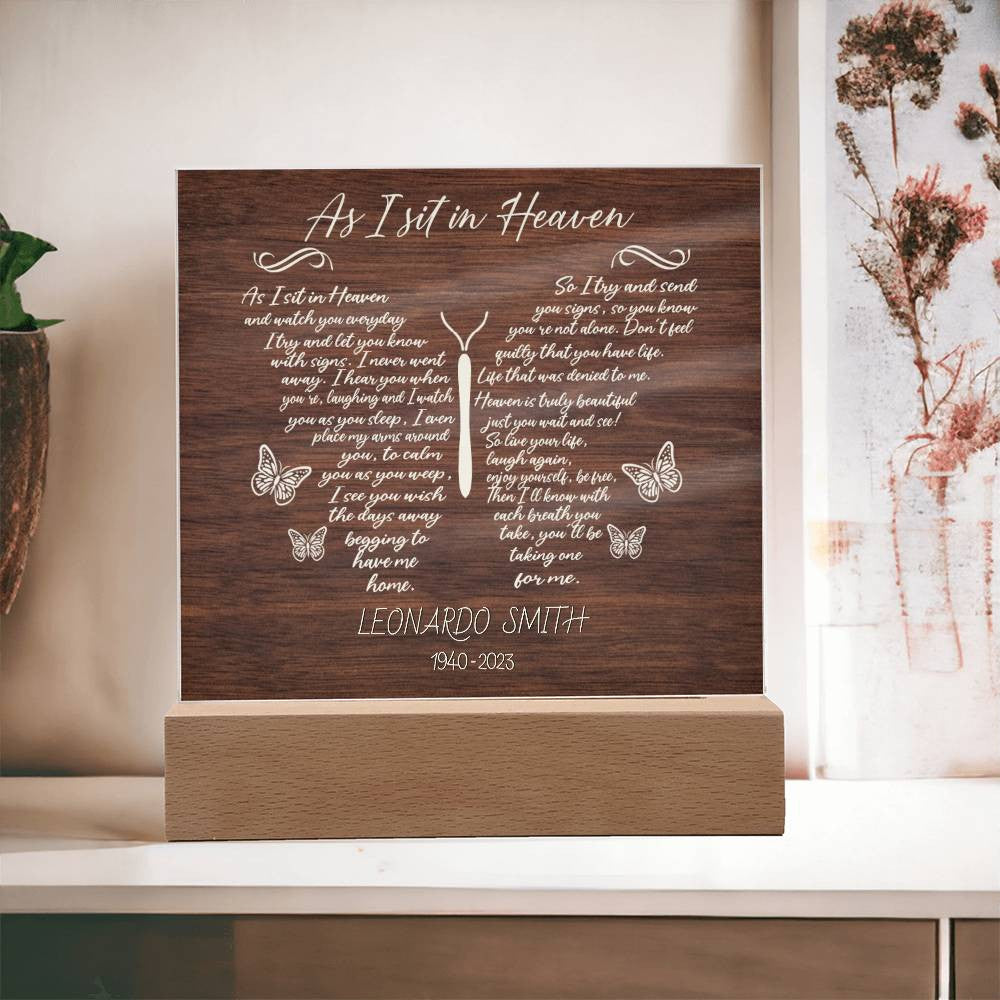 Woodlook Memorial Plaque