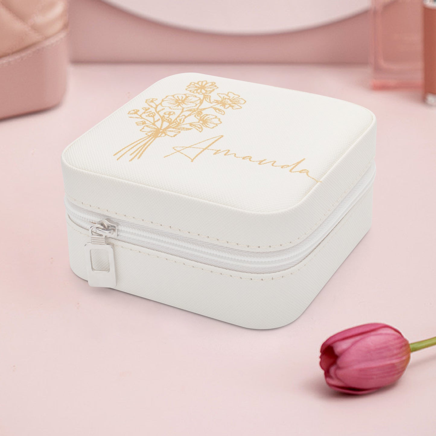 PU Leather Ring Box