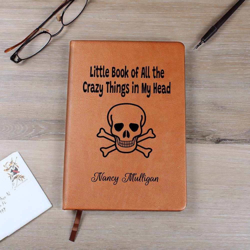 Personalized Skull Depression Journal