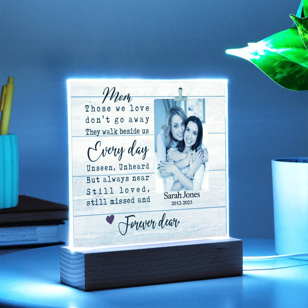 Mom Memorial Plaque and Ornament