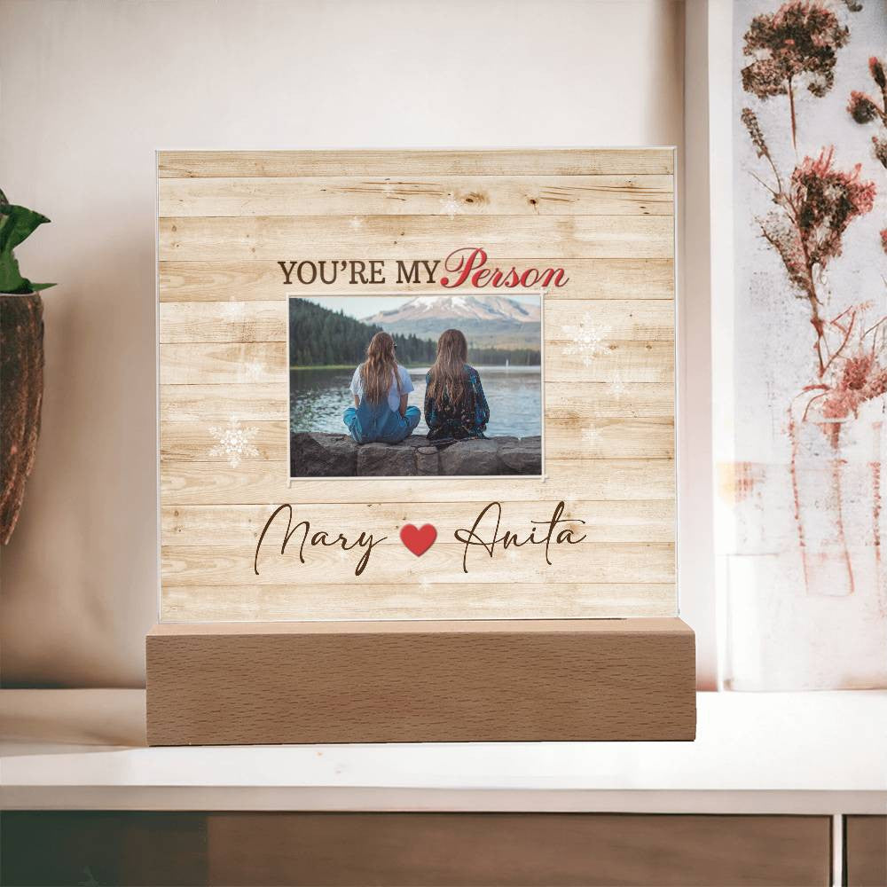 You're My Person Square Plaque