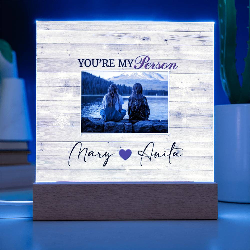 You're My Person Square Plaque