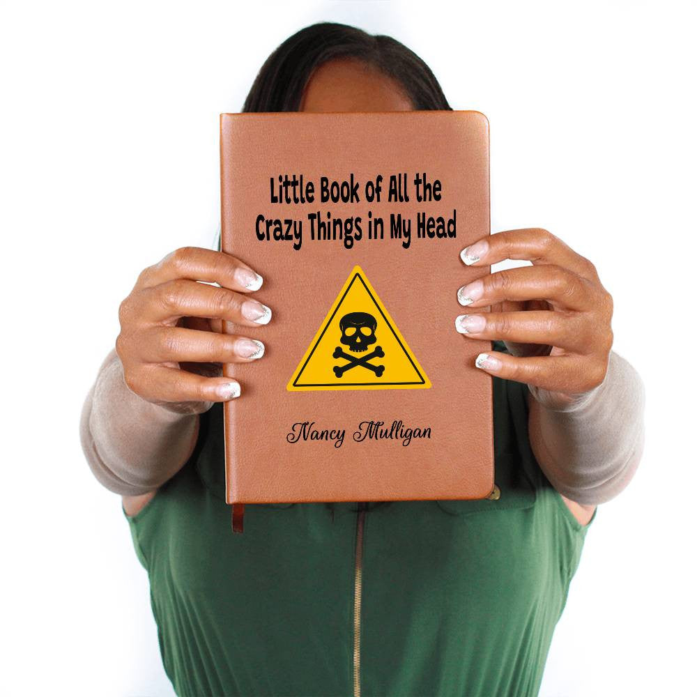 Caution Skull Mood Tracker Journal