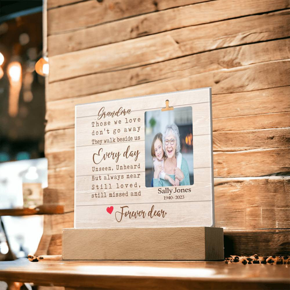 Personalized Grandma In Remembrance Plaque