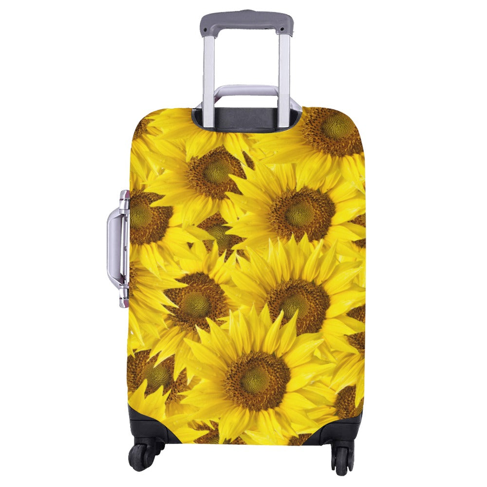 Sunflower Luggage Cover ( Large )
