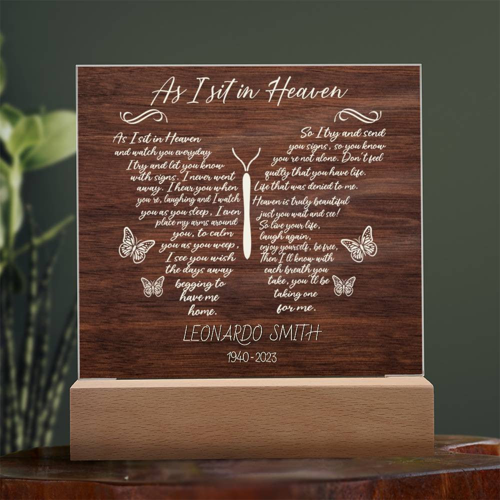 Woodlook Memorial Plaque