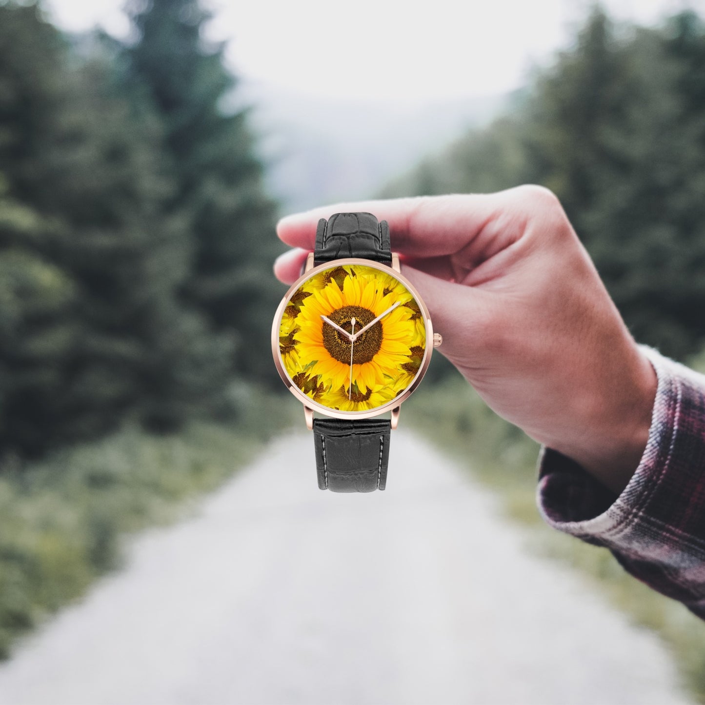 Instafamous Quartz Sunflower Watch