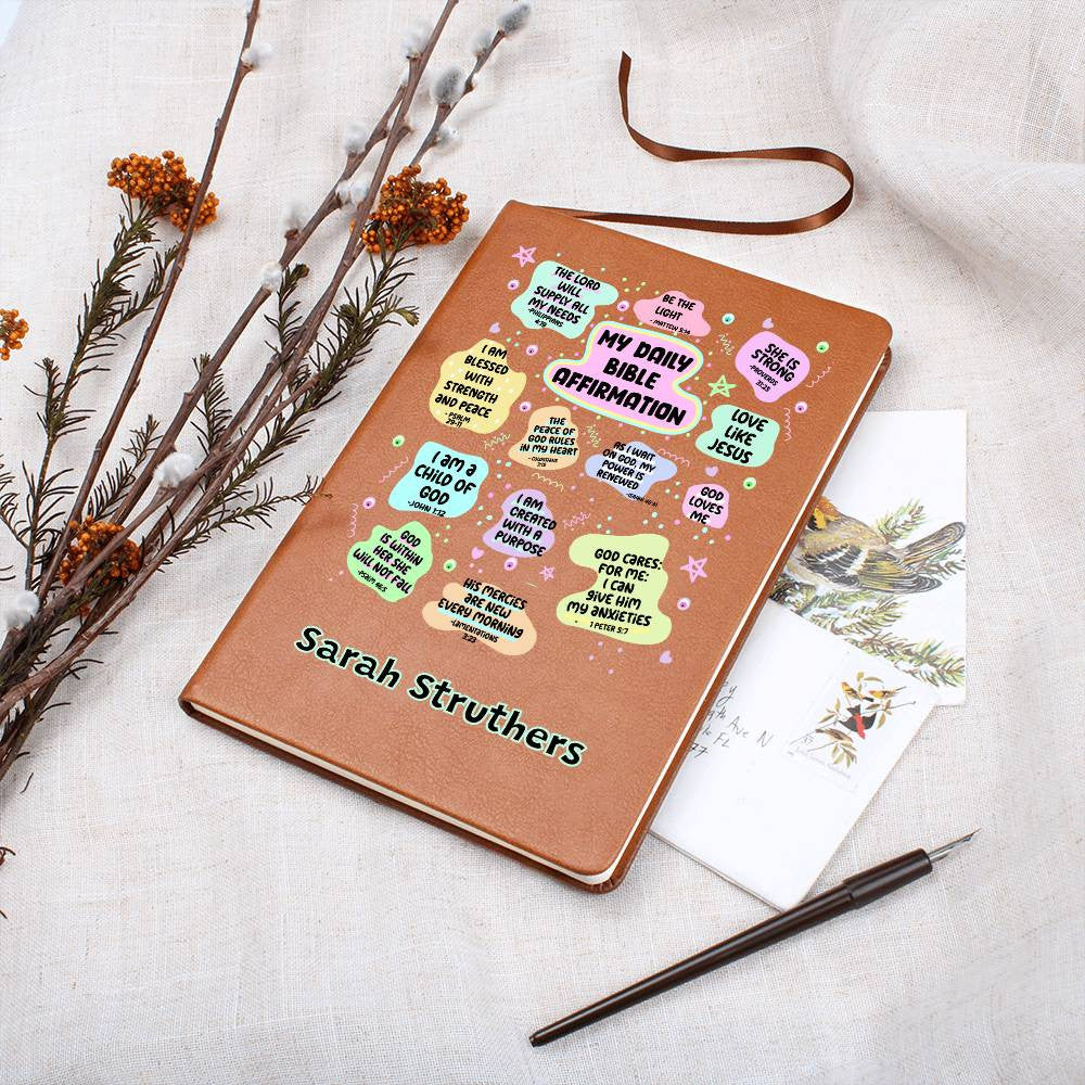 Bible Journaling, Christian Affirmations