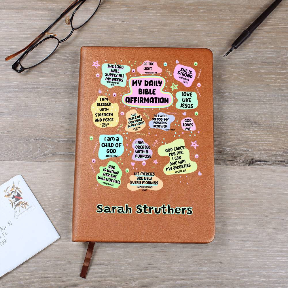 Bible Journaling, Christian Affirmations