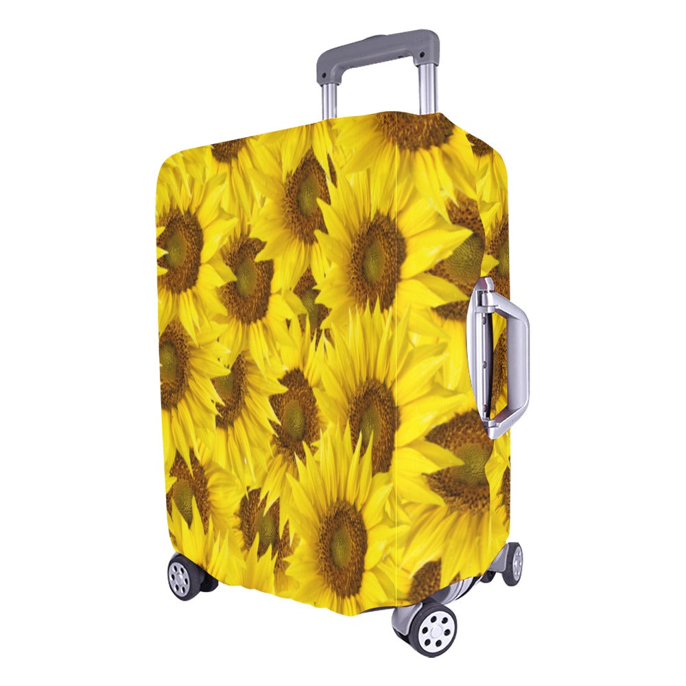 Sunflower Luggage Cover ( Large )