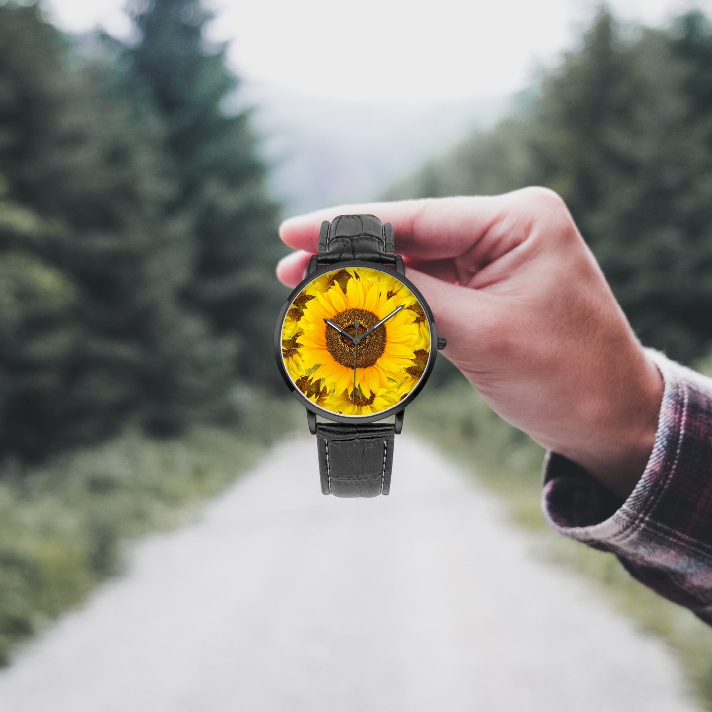 Instafamous Quartz Sunflower Watch