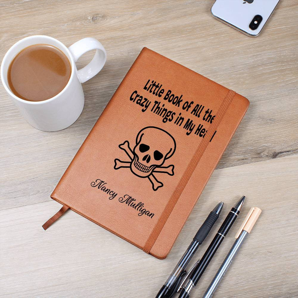 Personalized Skull Depression Journal