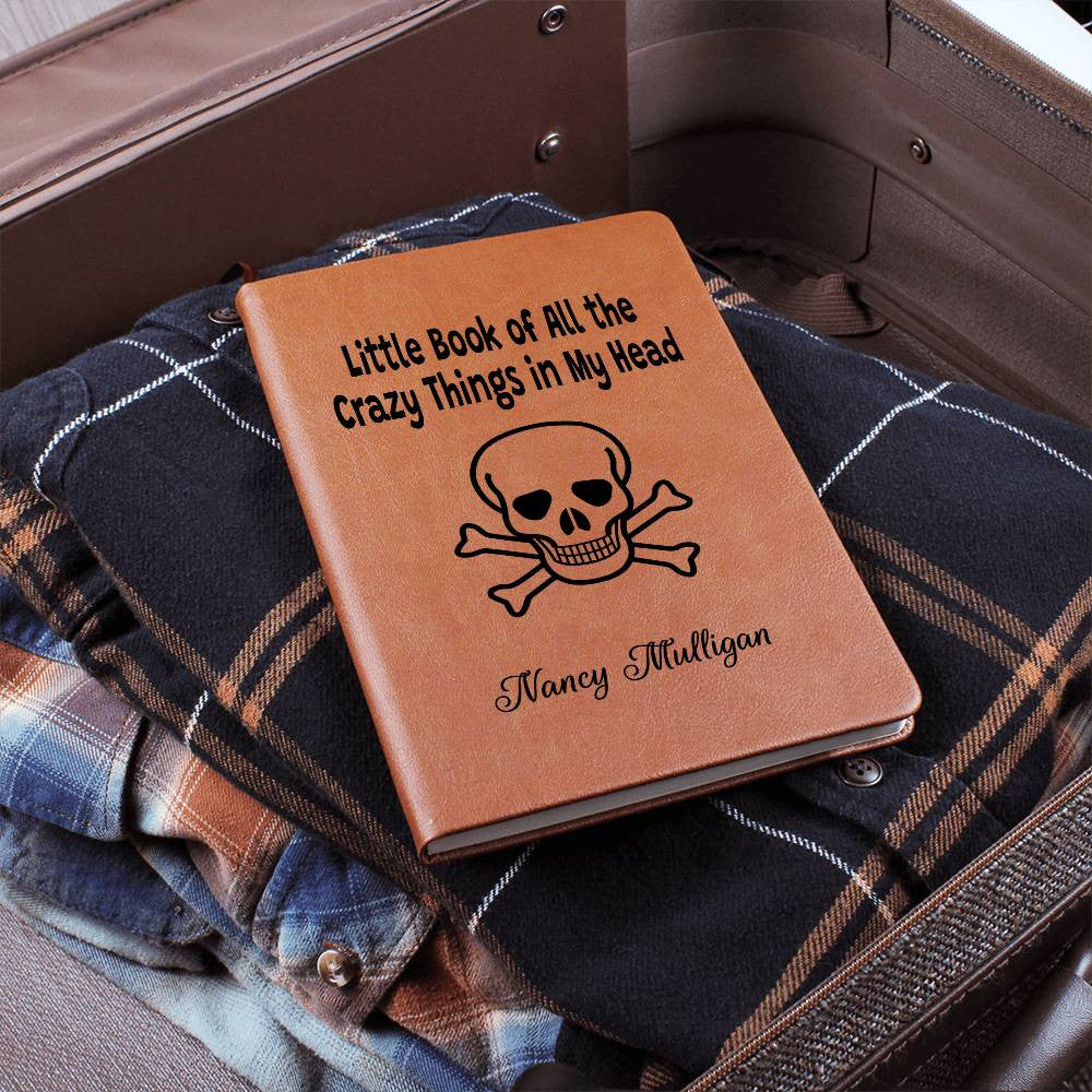 Personalized Skull Depression Journal