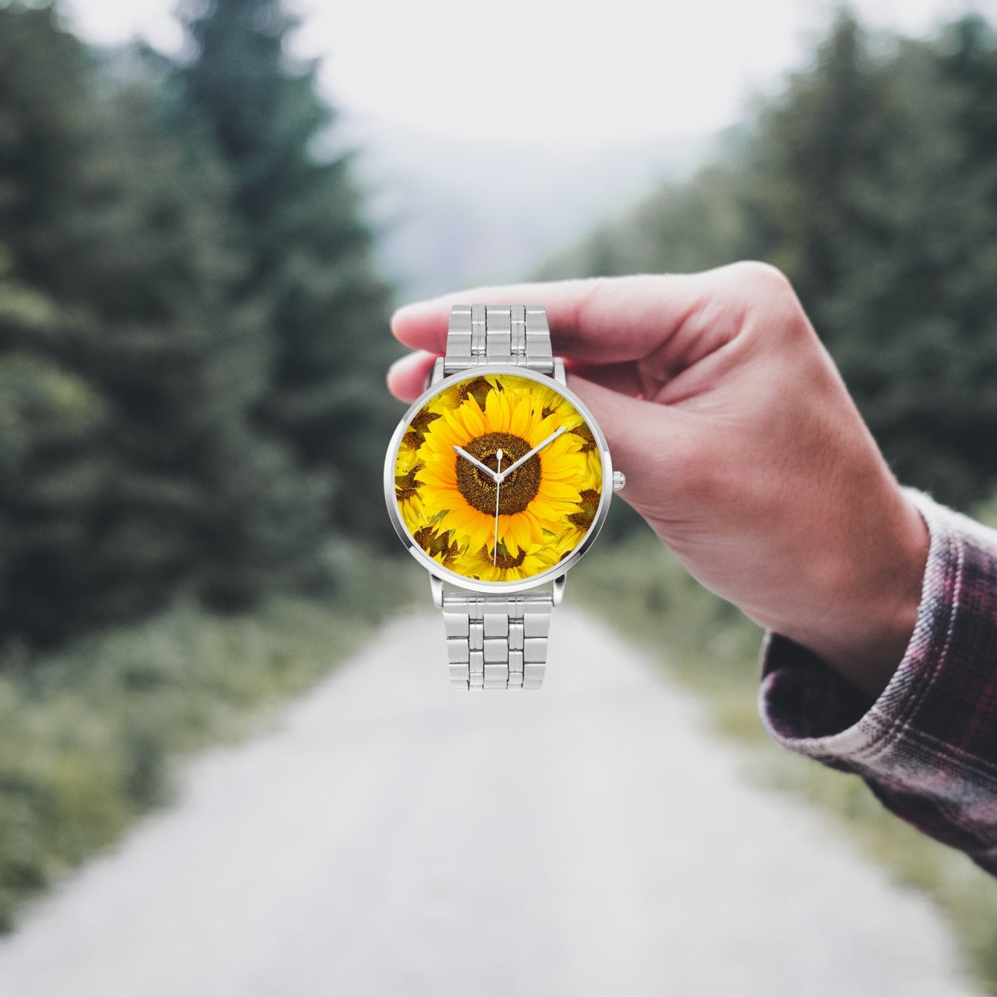 Instafamous Quartz Sunflower Watch