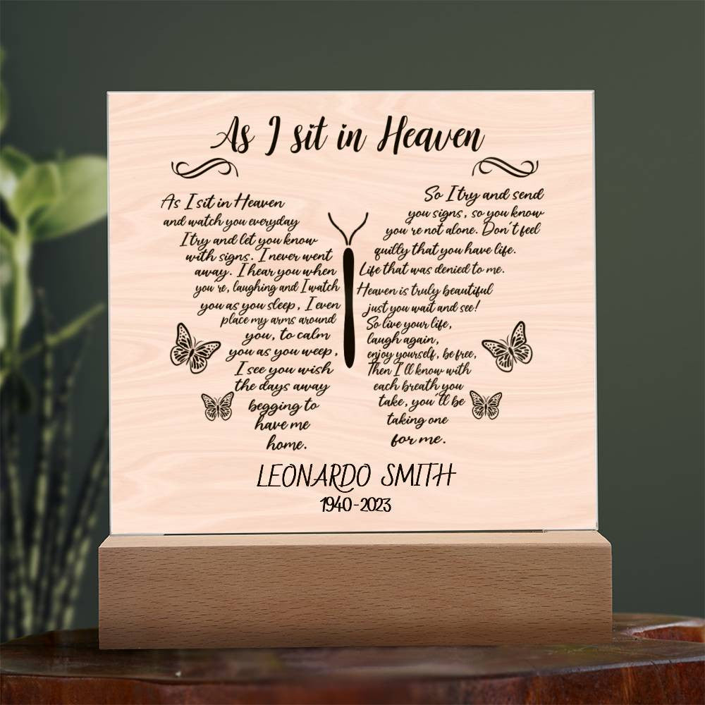 Woodlook Memorial Plaque