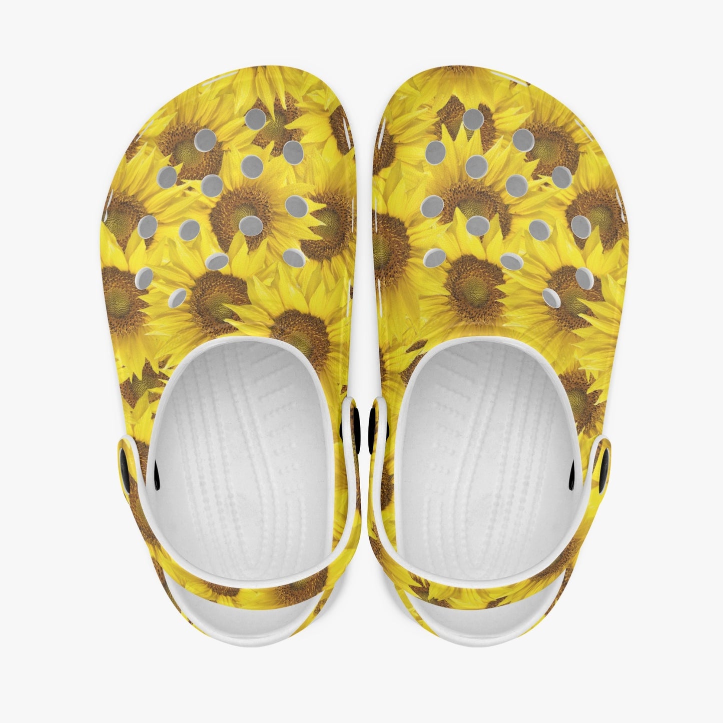 Kids Sunflower Clogs