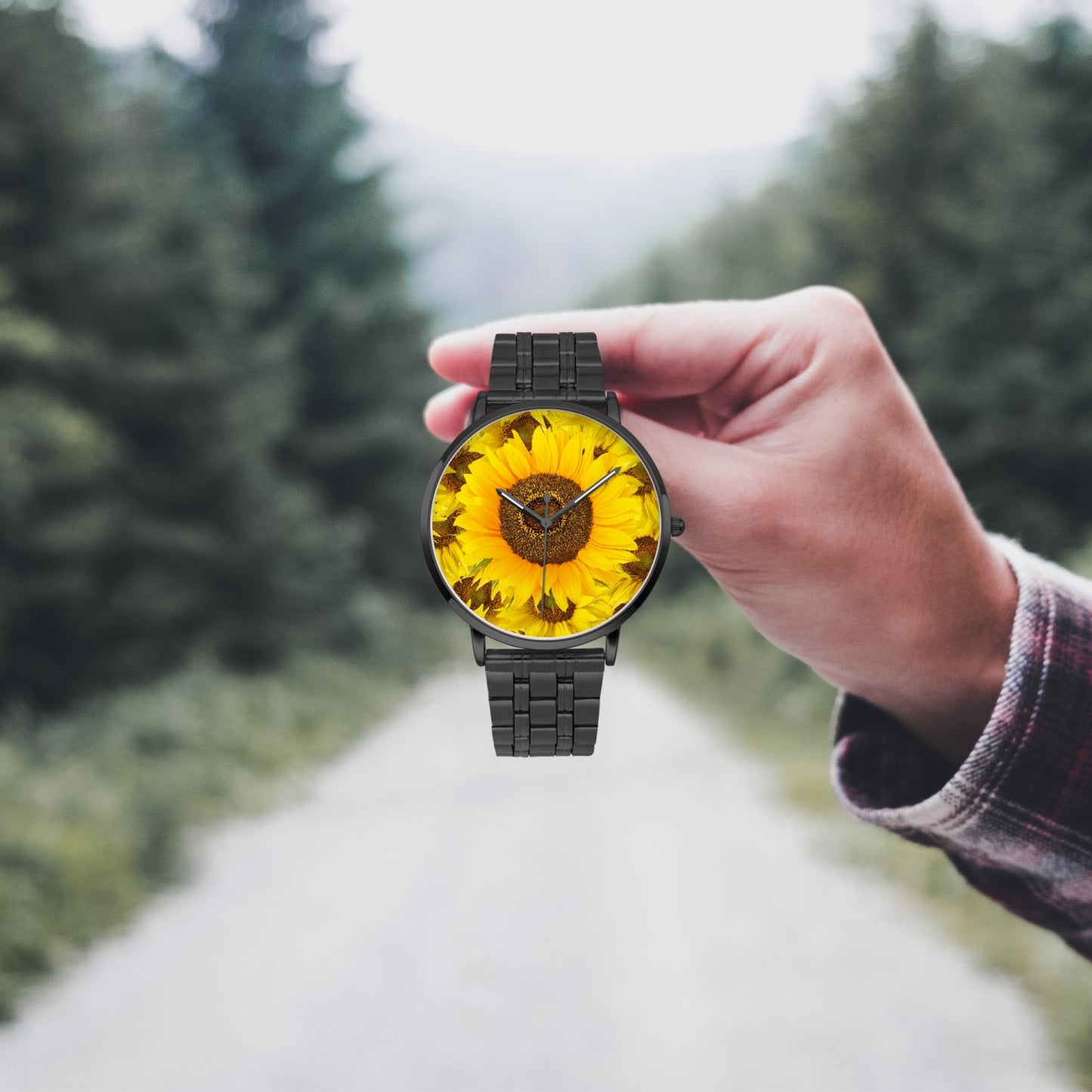 Instafamous Quartz Sunflower Watch