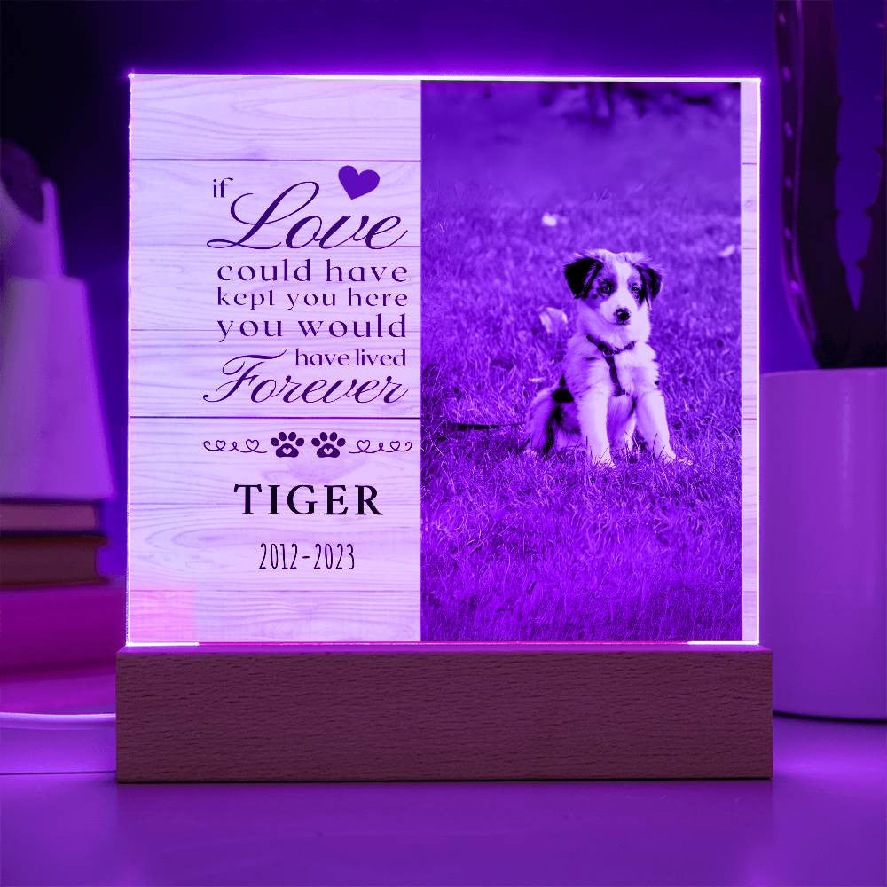 Pet Memorial Plaque