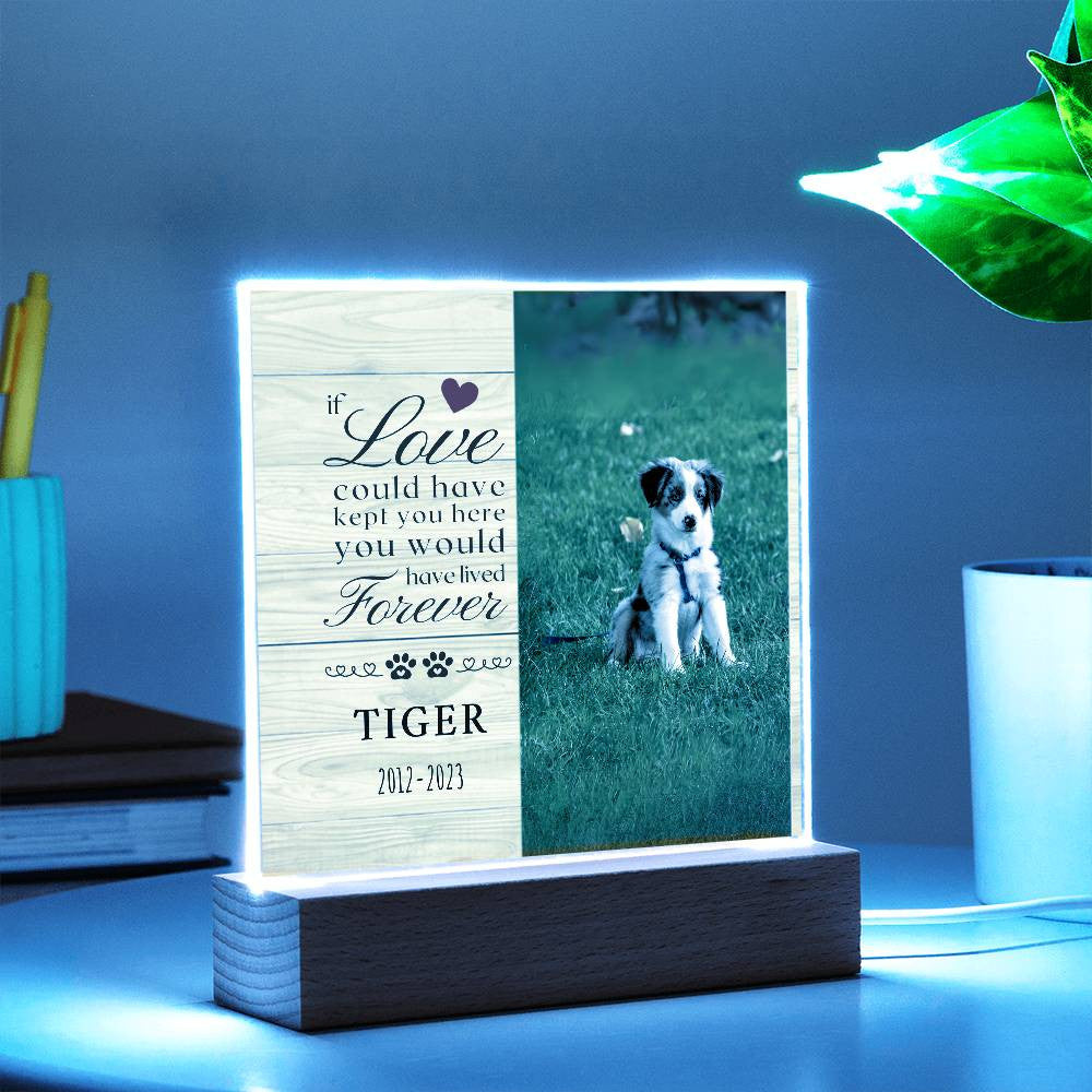 Pet Memorial Plaque