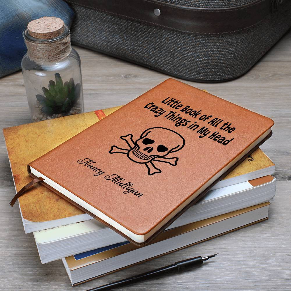 Personalized Skull Depression Journal