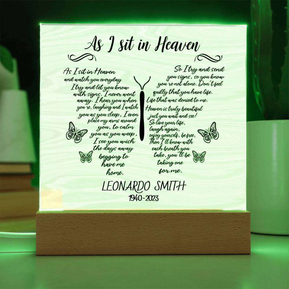 Woodlook Memorial Plaque