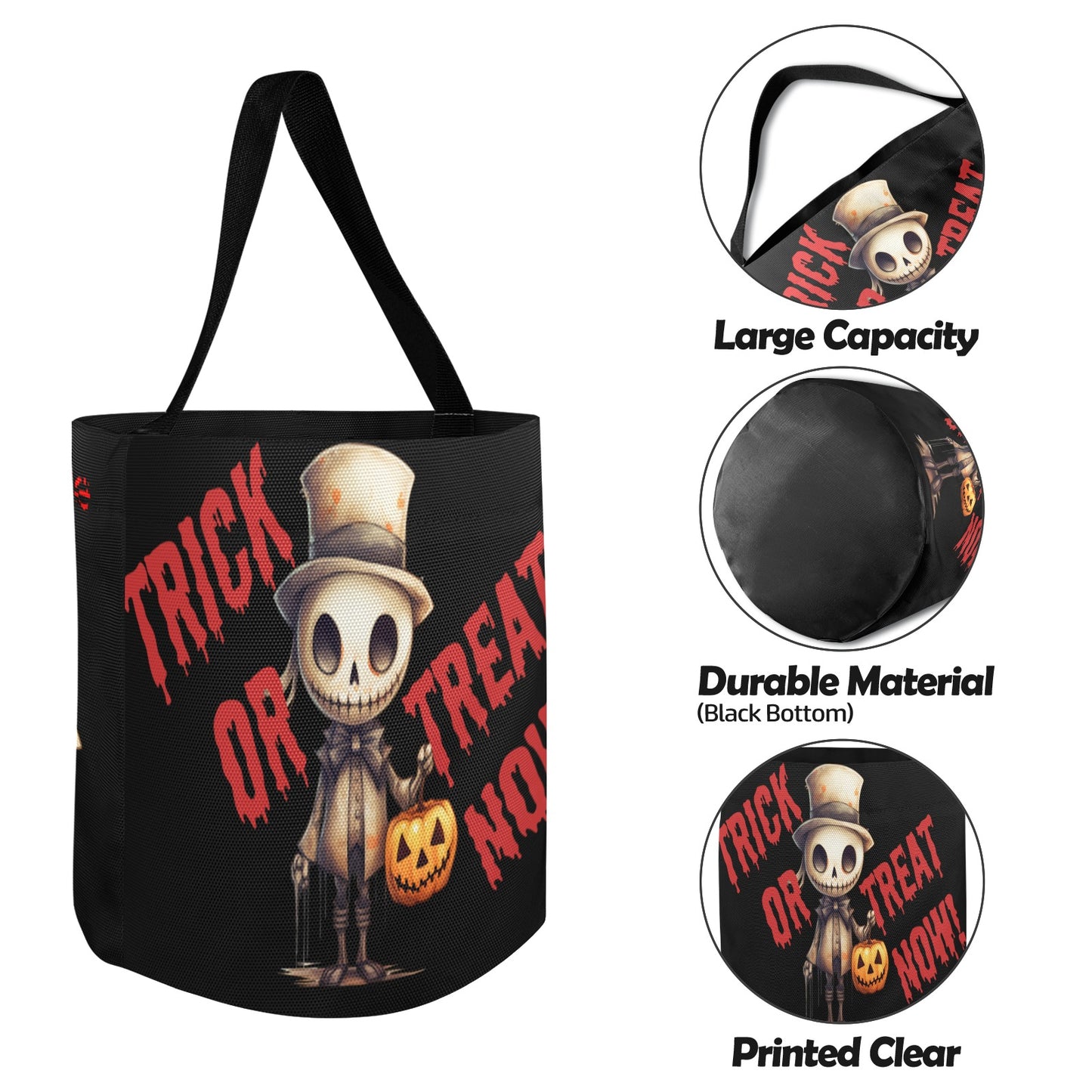 Personalized Skeleton Candy Bag