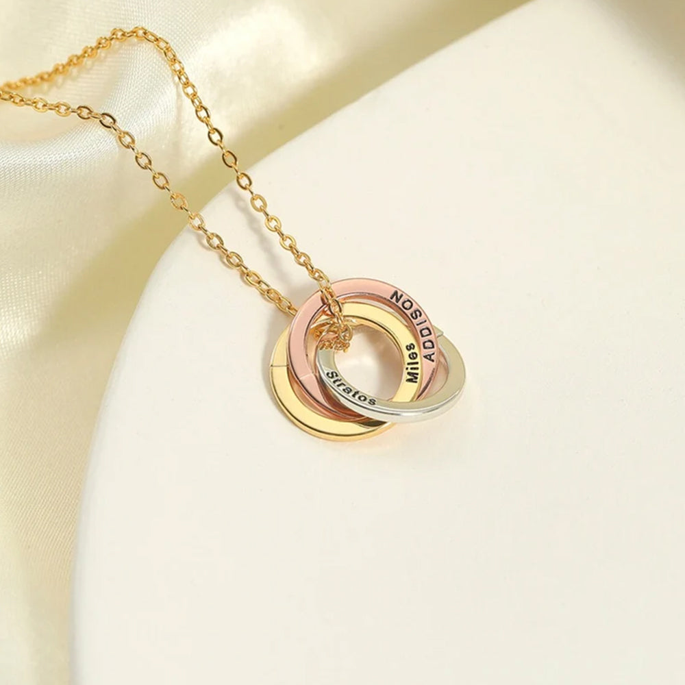 Custom Family Name Necklace