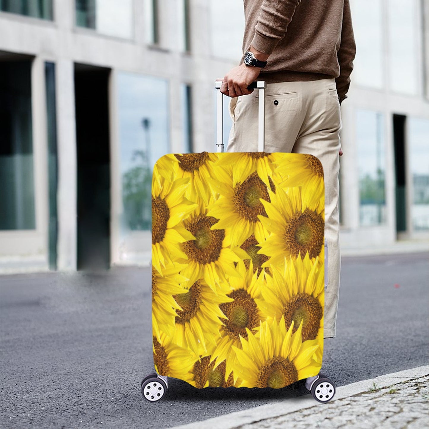 Sunflower Luggage Cover (Extra Large)