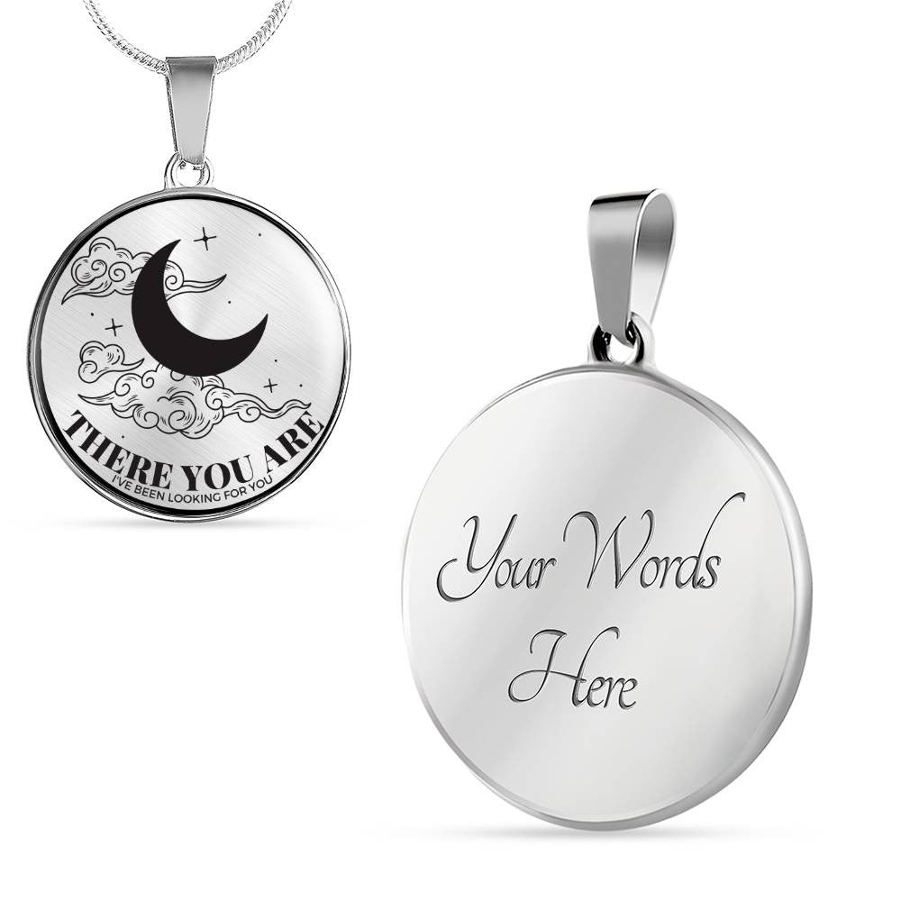 Personalized Acotar Moon Necklace