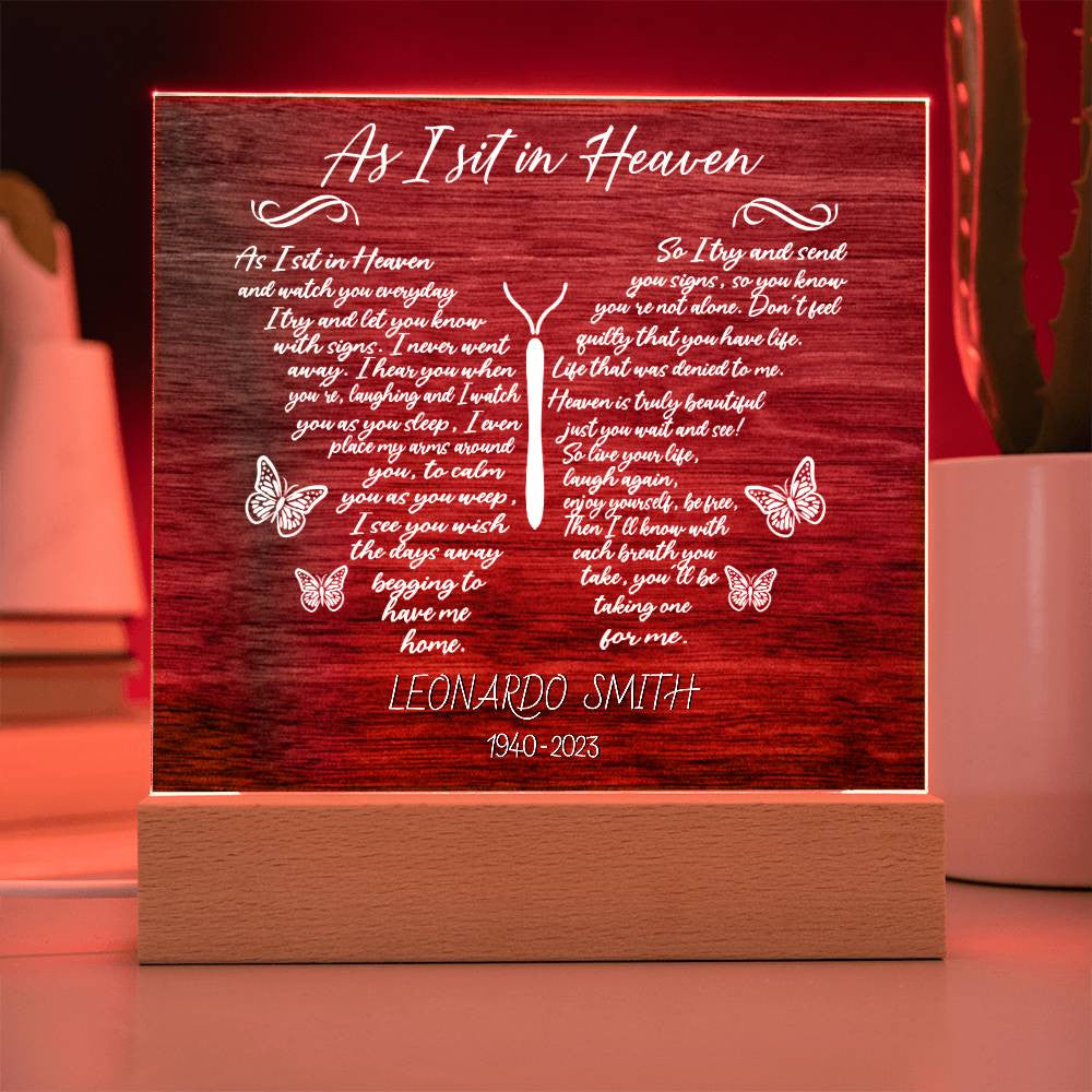 Woodlook Memorial Plaque