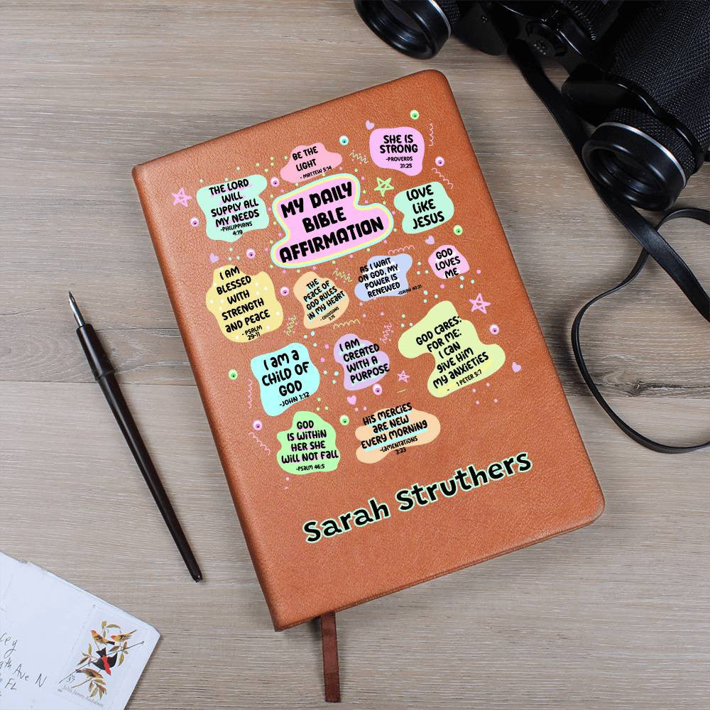 Bible Journaling, Christian Affirmations