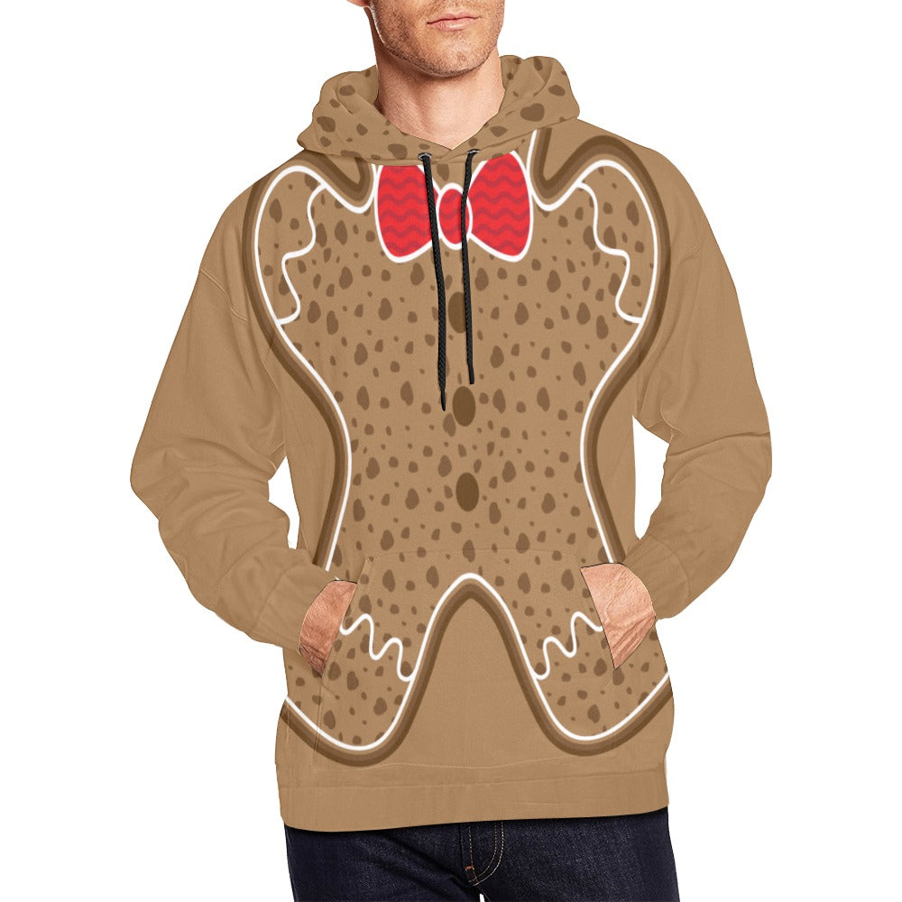Gingerbread Man Ugly Christmas Hoodie